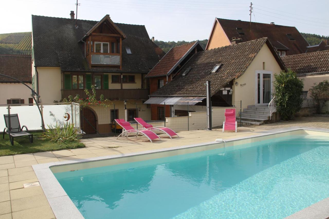 les Gîtes 2-4 pers Rémy HEROLD Katzenthal Extérieur photo